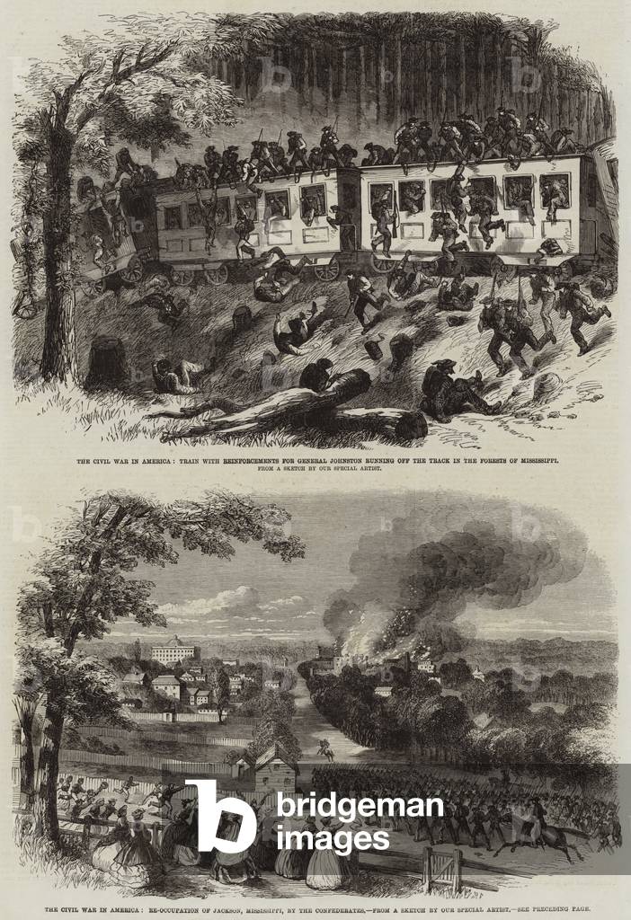 The Civil War in America (engraving)