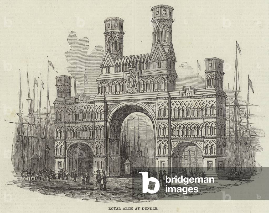 Royal Arch at Dundee (engraving)