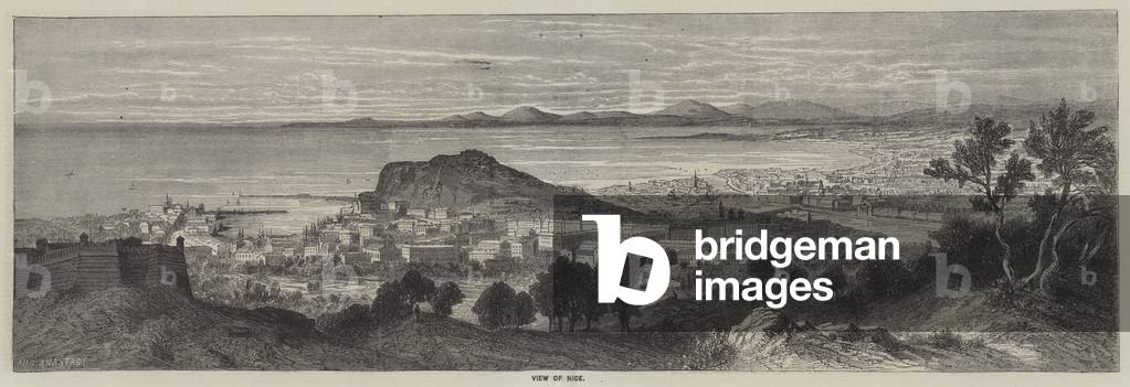 View of Nice (engraving)