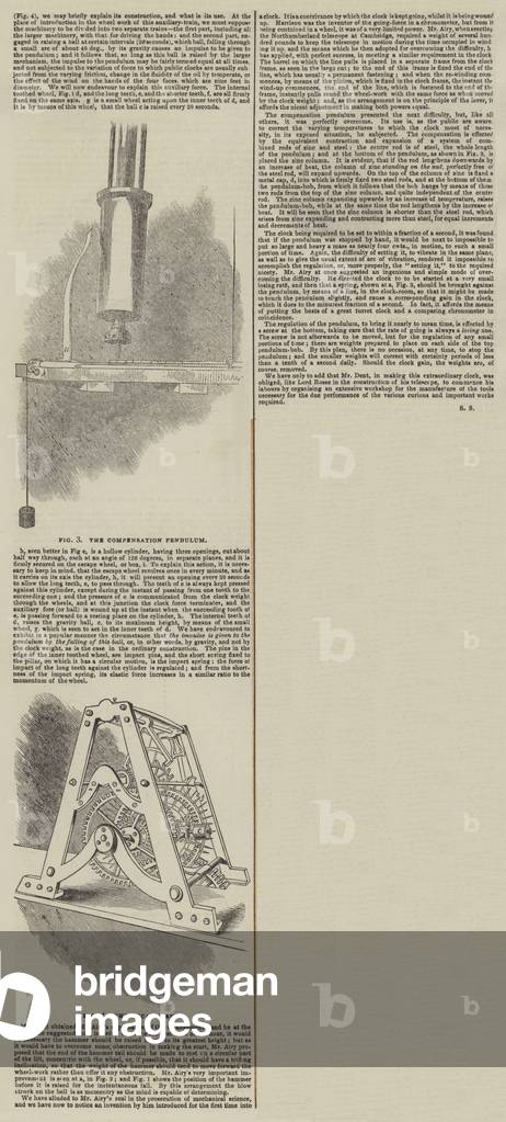 The Clock of the Royal Exchange (engraving)