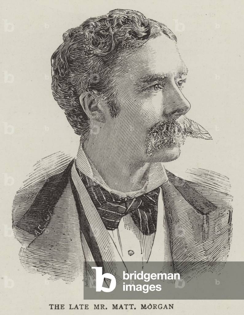 The Late Mr Matt Morgan (engraving)