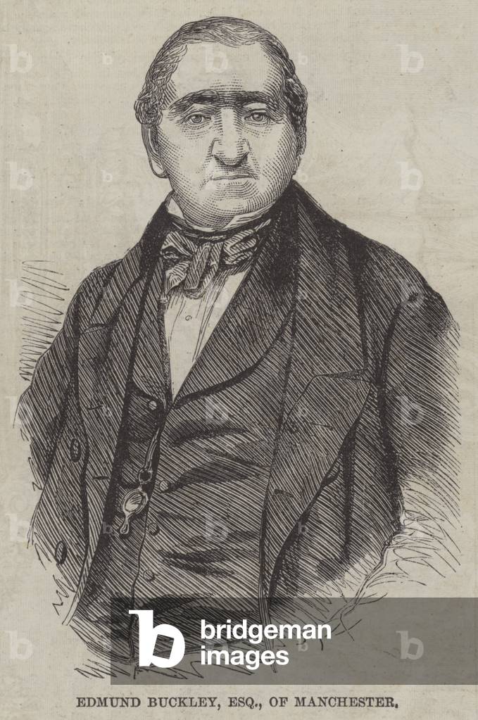 Edmund Buckley, Esquire, of Manchester (engraving)