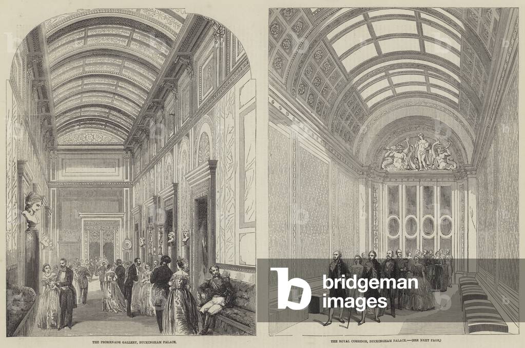 Sketches of Buckingham Palace (engraving)