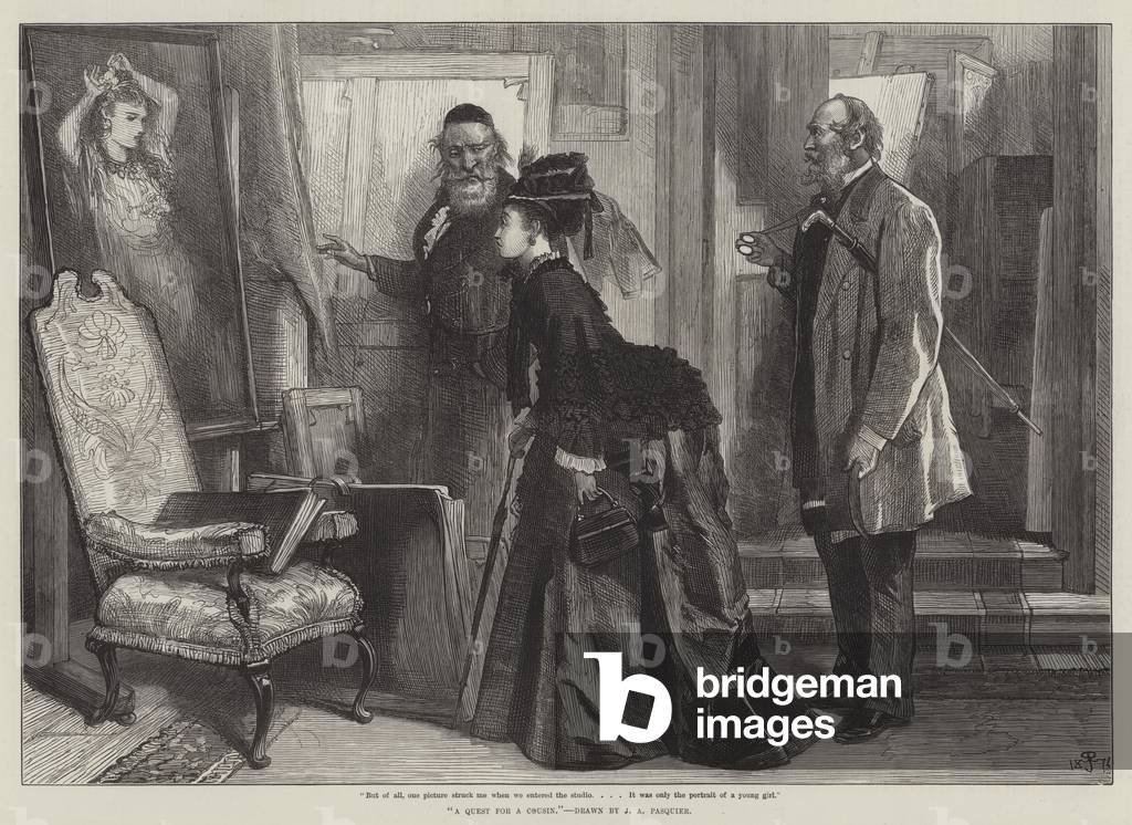 A Quest for a Cousin (engraving)