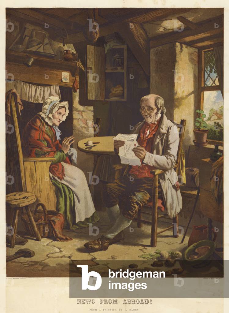 News from Abroad! (colour litho)