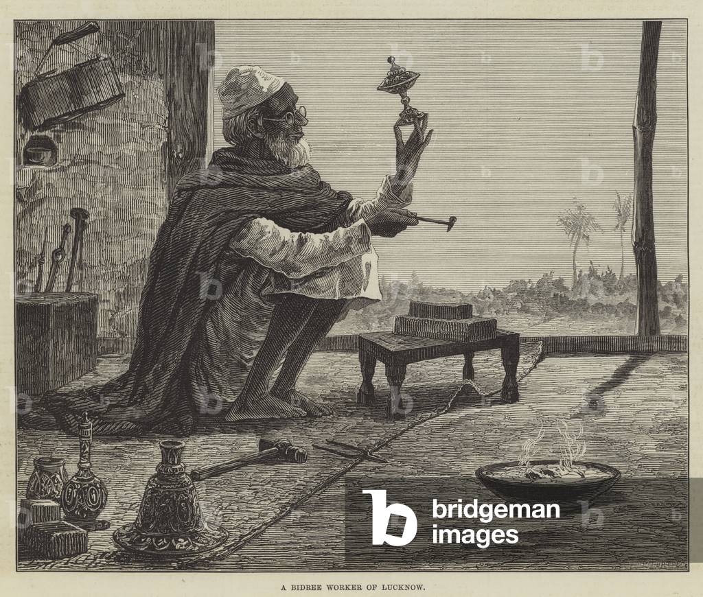 A Bidree Worker of Lucknow (engraving)