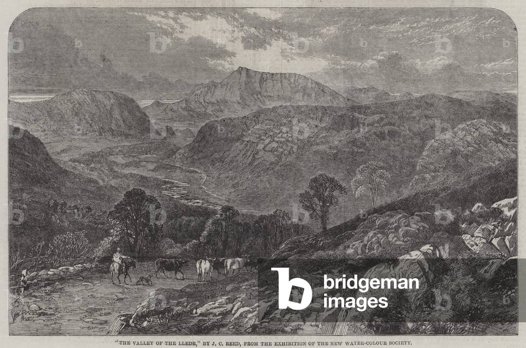 The Valley of the Lledr (engraving)