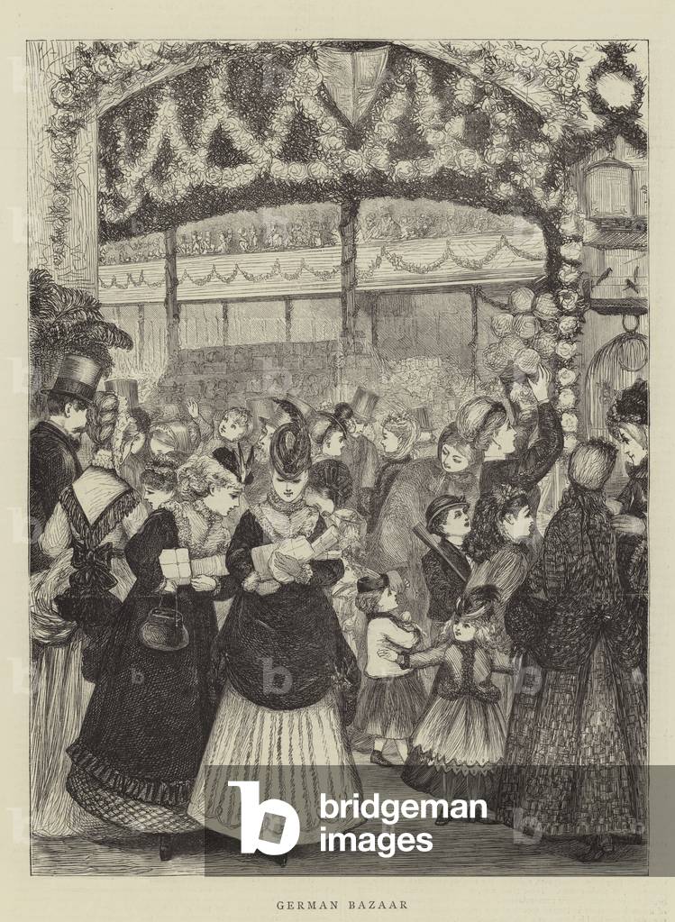 German Bazaar (engraving)