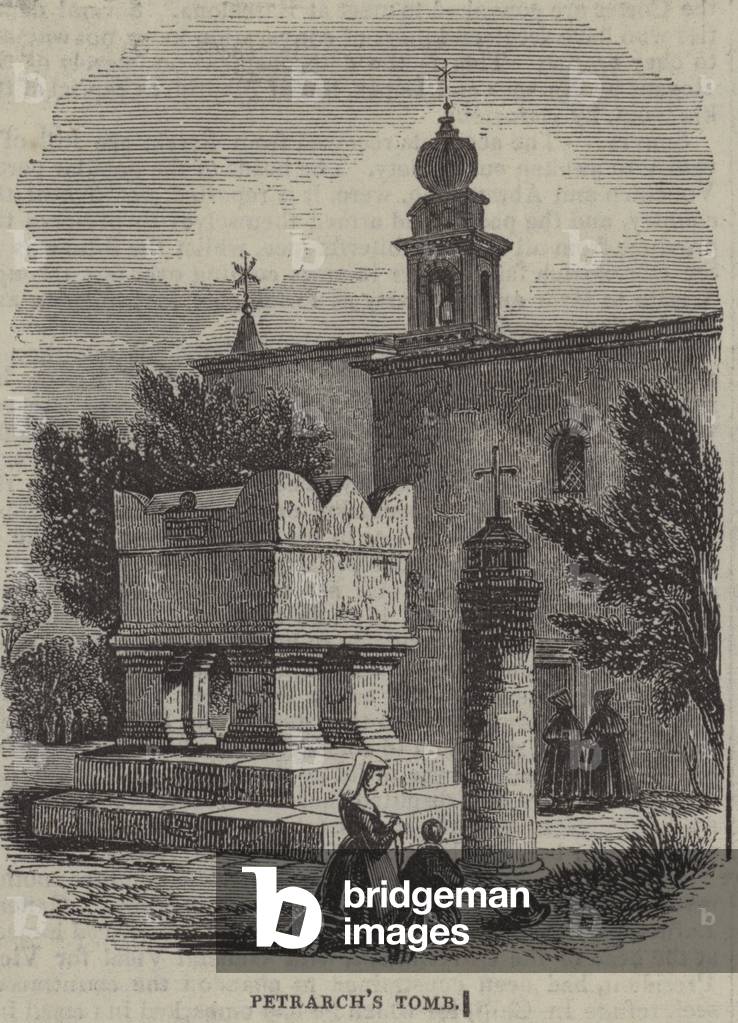 Petrarchs Tomb (engraving)
