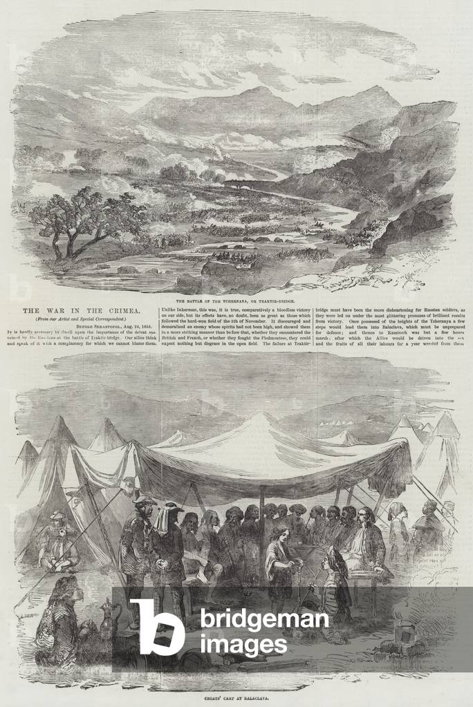 The War in the Crimea (engraving)
