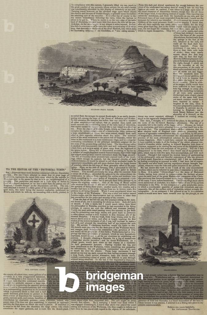 Sketches of Abyssinia (engraving)
