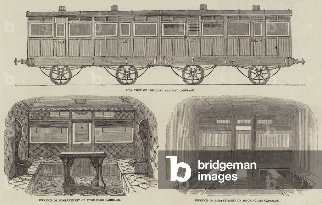 New Railway Carriage (engraving)