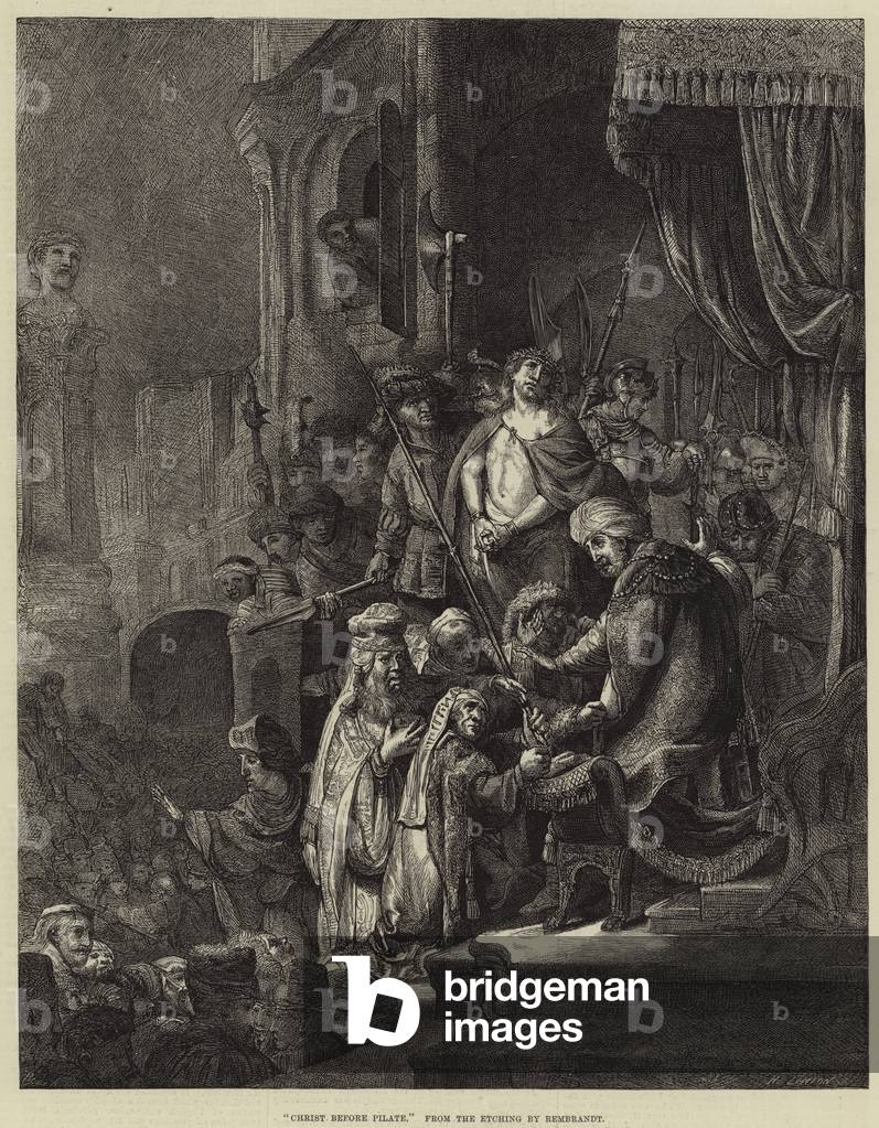Christ before Pilate (engraving)