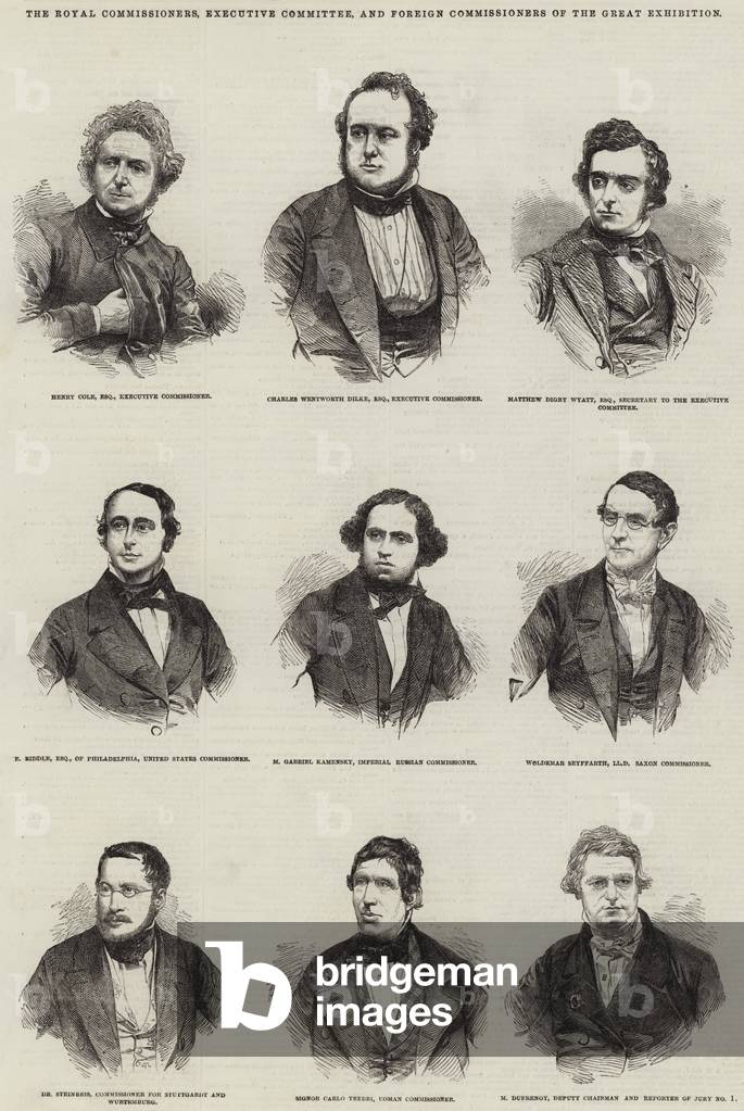 The Royal Commissioners, Executive Committee, and Foreign Commissioners of the Great Exhibition (engraving)