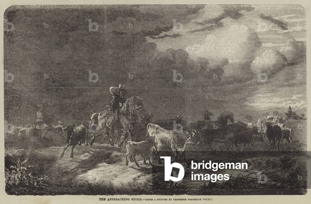 The Approaching Storm (engraving)