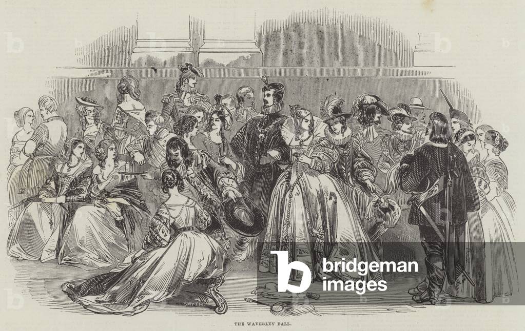 The Waverley Ball (engraving)