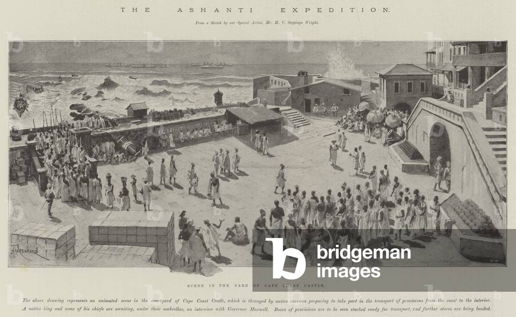 The Ashanti Expedition (litho)