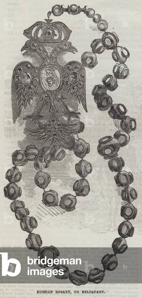 Russian Rosary, or Reliquary (engraving)