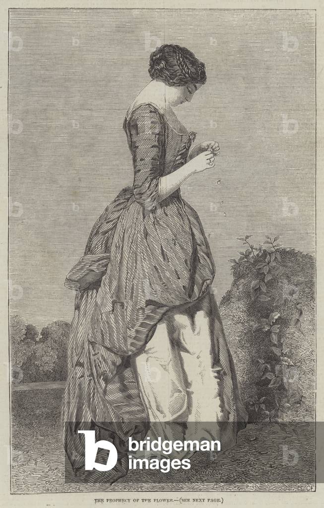 The Prophecy of the Flower (engraving)