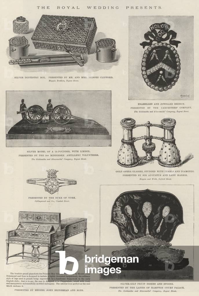 The Royal Wedding Presents (engraving)