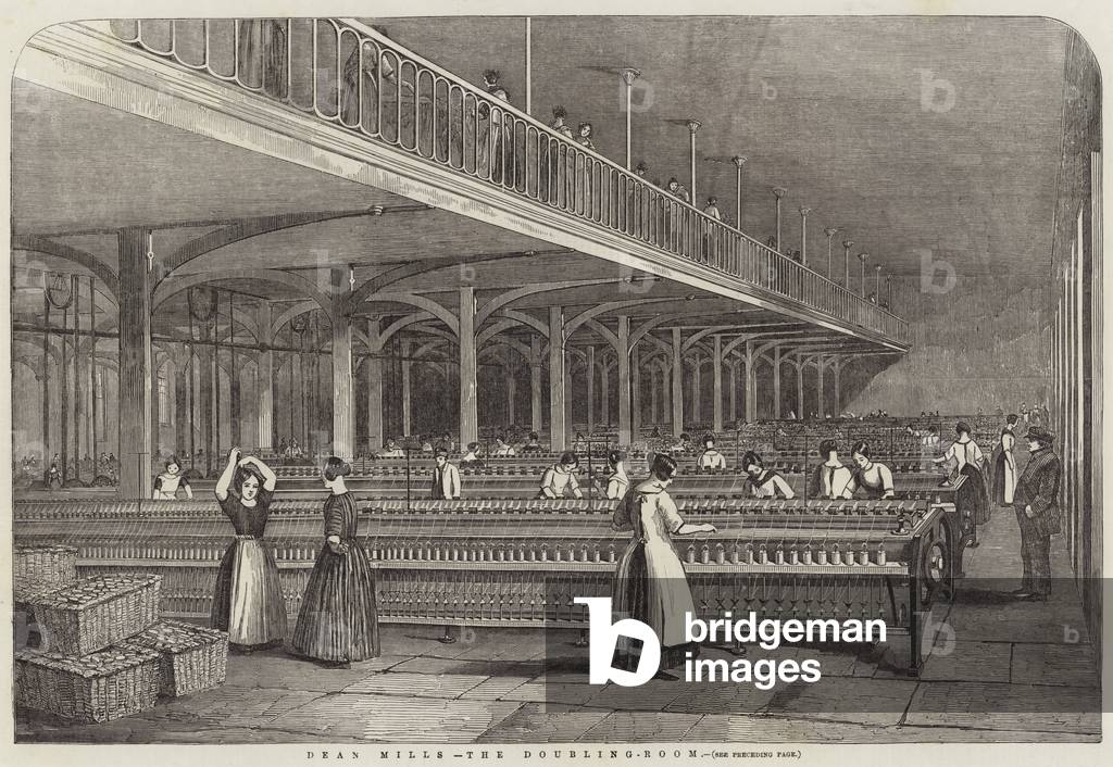 Dean Mills, the Doubling-Room (engraving)