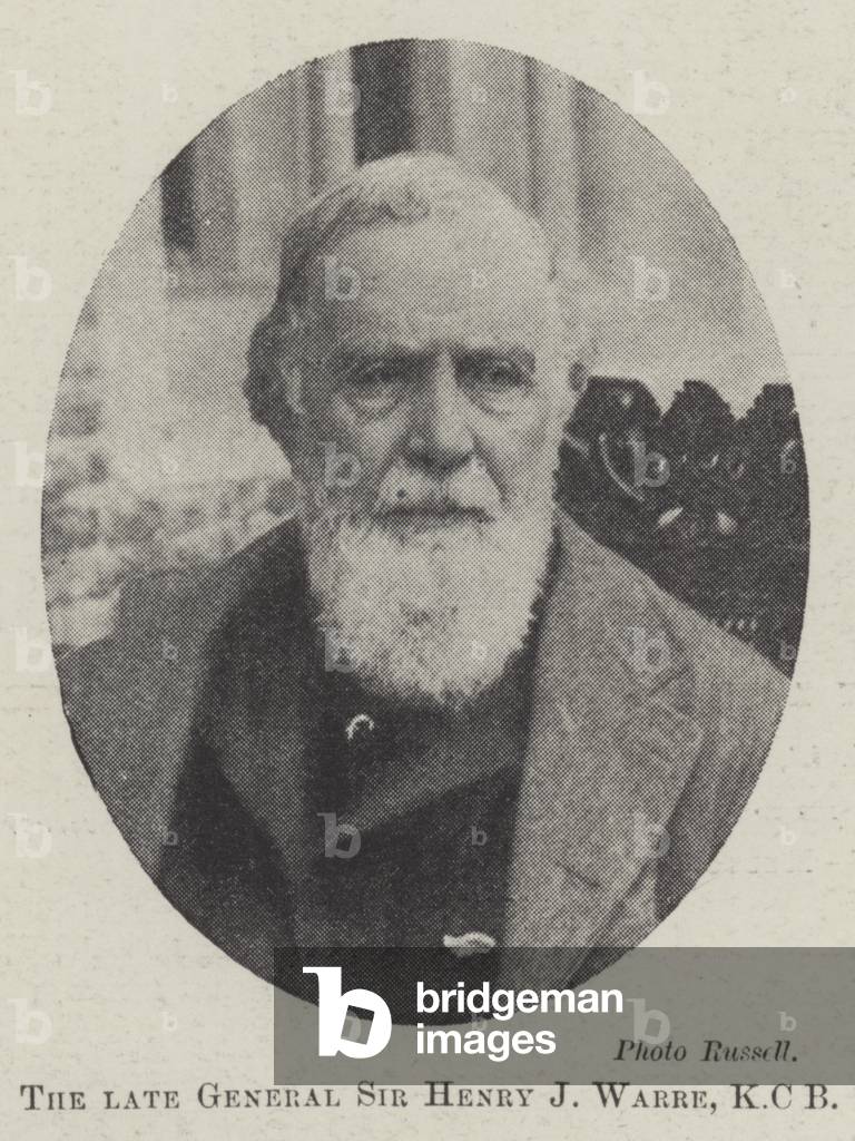 The late General Sir Henry J Warre, KCB (b/w photo)