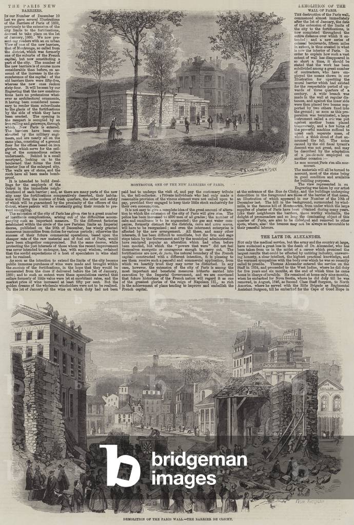 The Paris New Barriers (engraving)