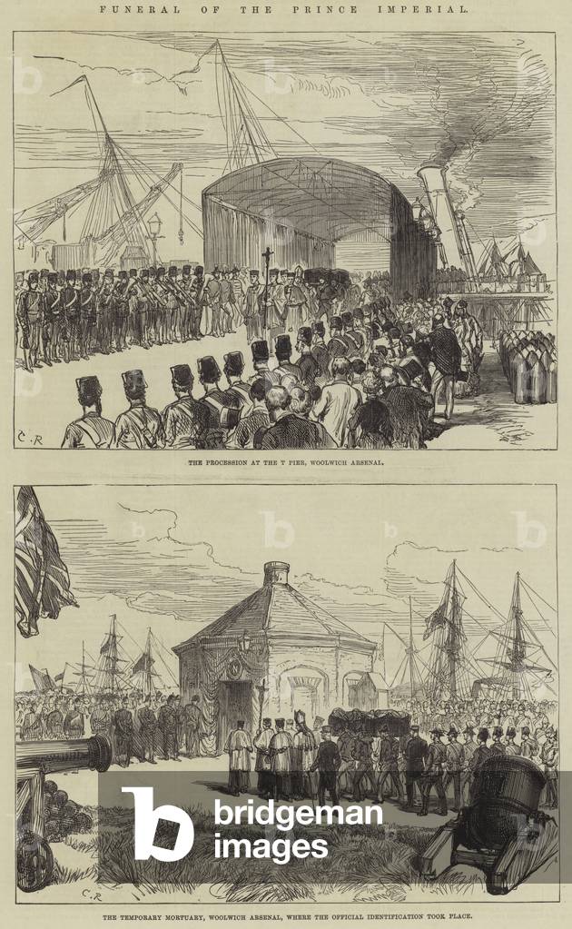 Funeral of the Prince Imperial (engraving)