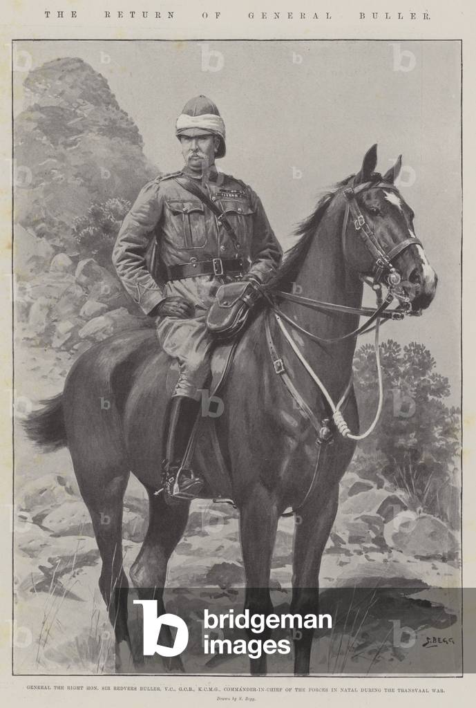 The Return of General Buller (litho)