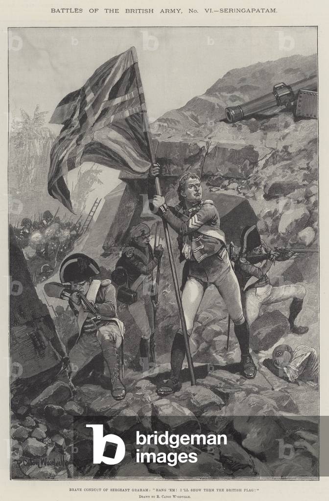 Battles of the British Army, Seringapatam (engraving)