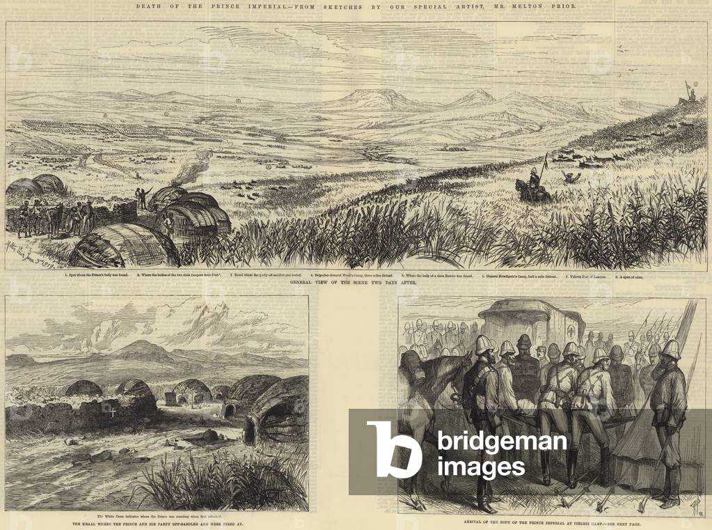 Death of the Prince Imperial (engraving)