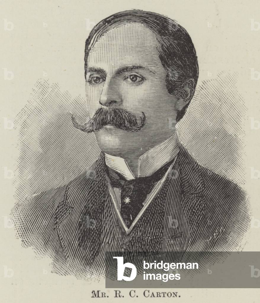 Mr R C Carton (engraving)