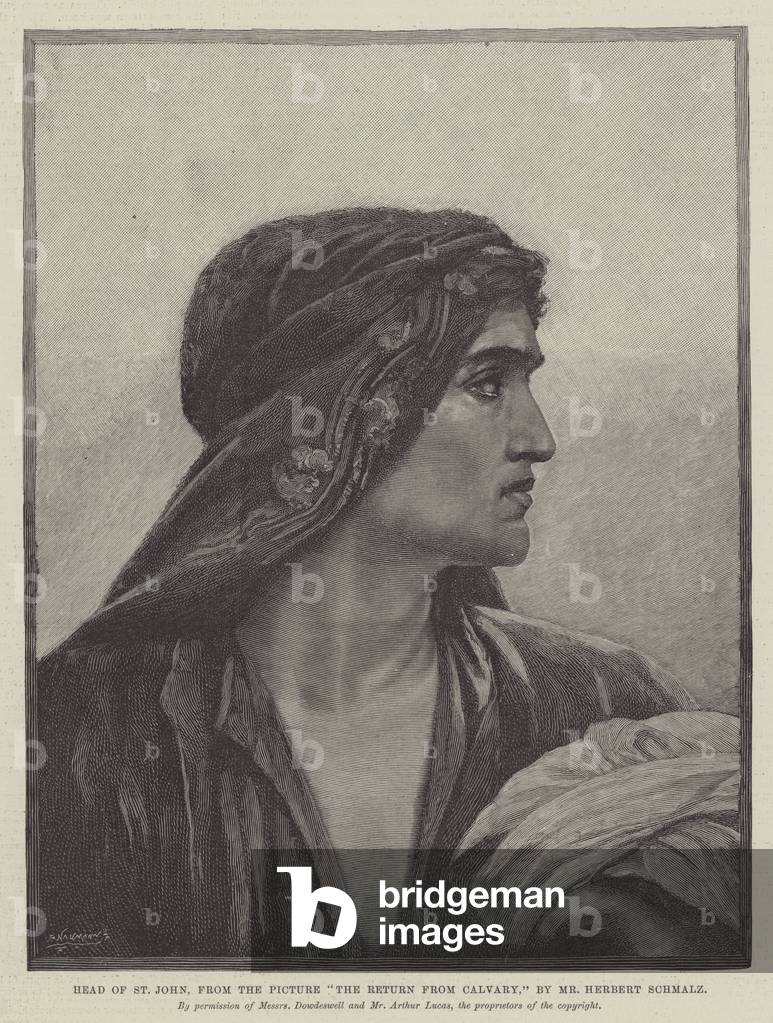 Head of St John, from the Picture 