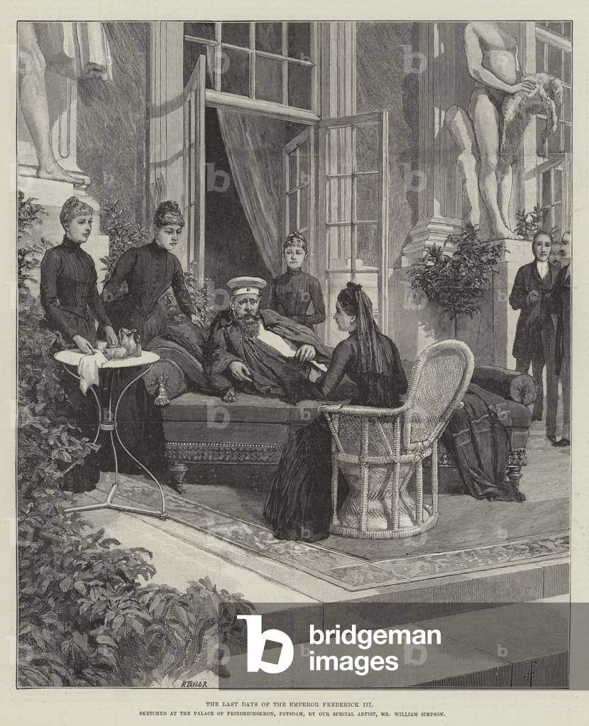 The Last Days of the Emperor Frederick III (engraving)