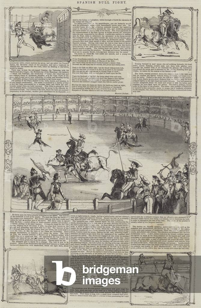 Spanish Bull Fight (engraving)