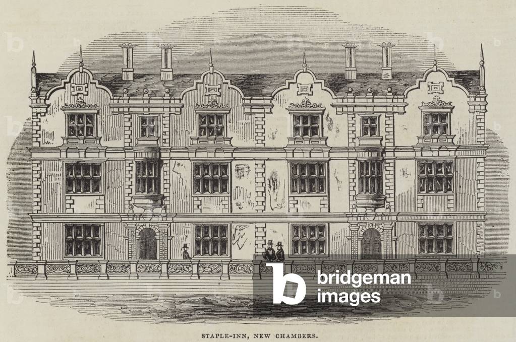 Staple-Inn, New Chambers (engraving)