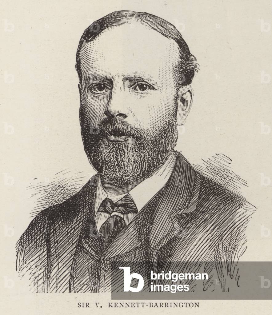 Sir V Kennett-Barrington (engraving)