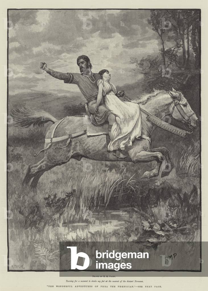 The Wonderful Adventures of Phra the Phoenician (engraving)