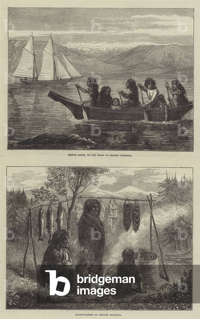 Sketches of British Columbia (engraving)