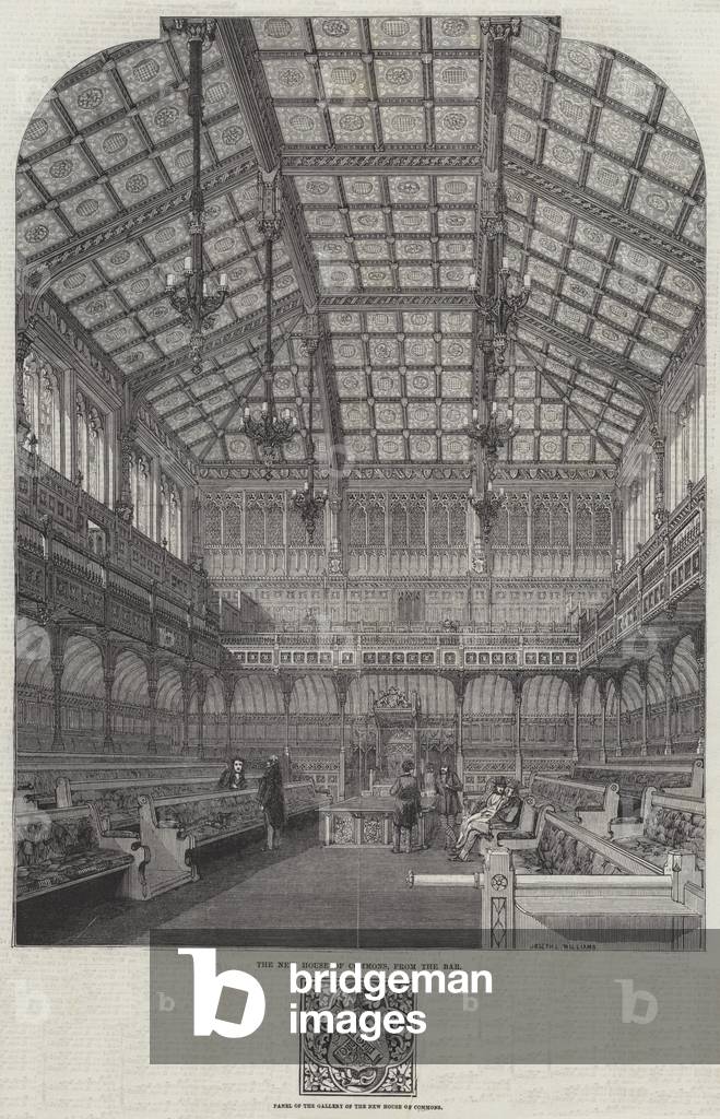 The New House of Commons (engraving)