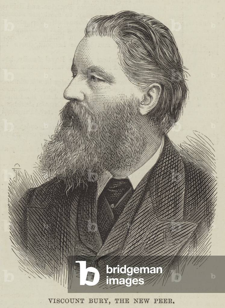 Viscount Bury, the New Peer (engraving)