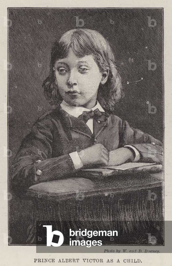 Prince Albert Victor as a Child (engraving)
