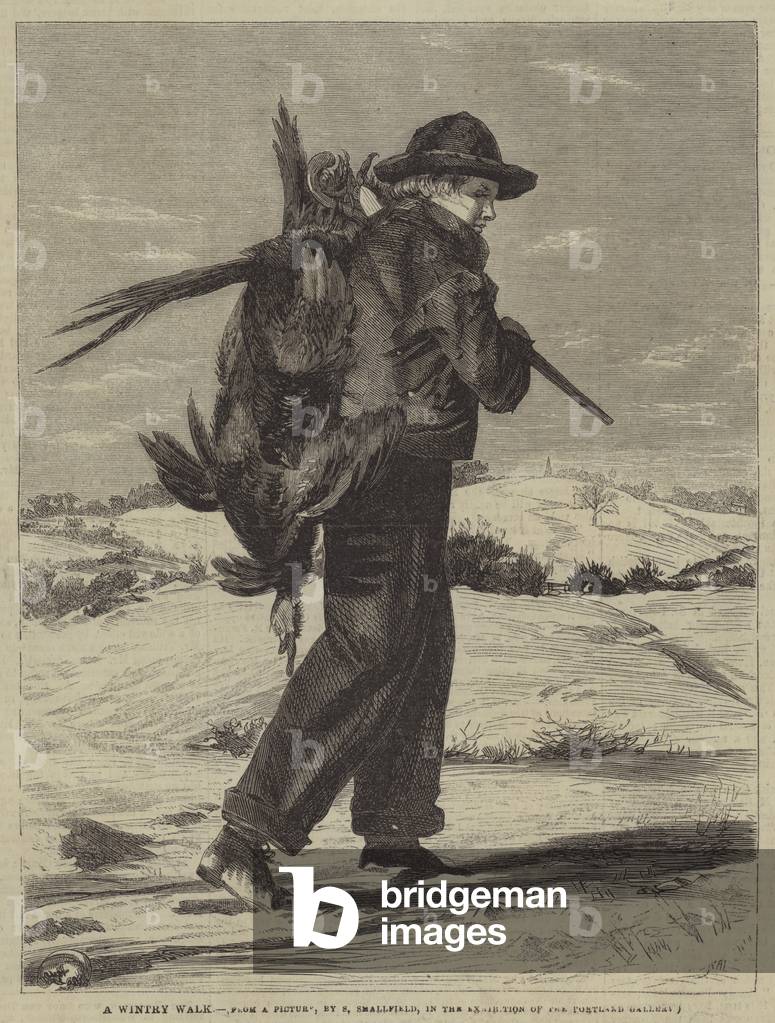 A Wintry Walk (engraving)