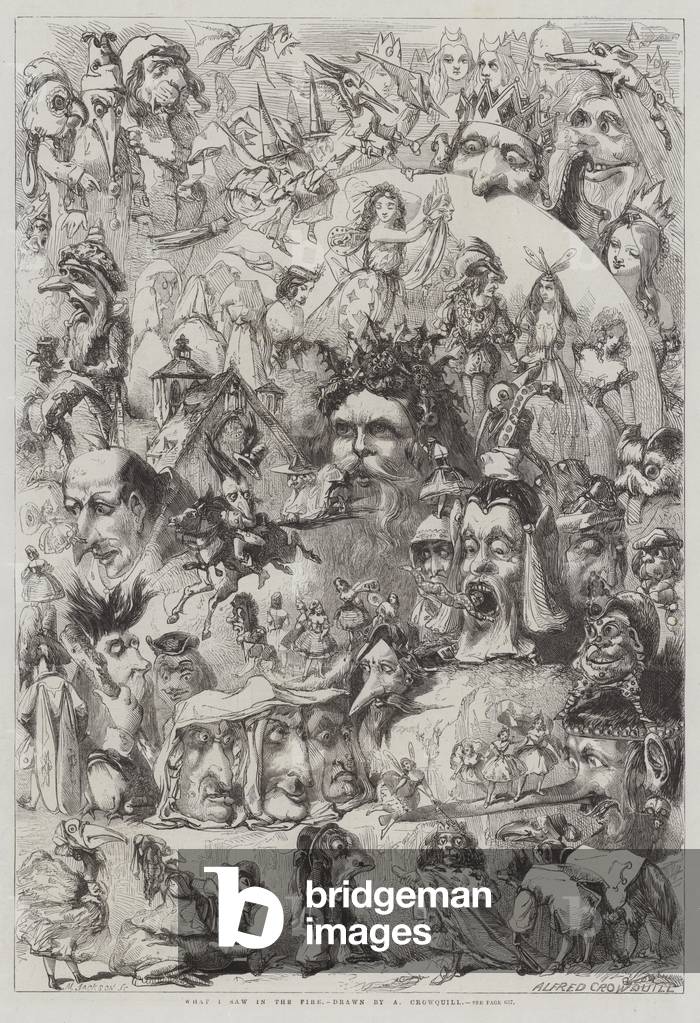 What I saw in the Fire (engraving)