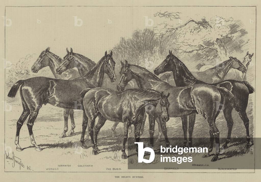 The Belhus Hunters (engraving)