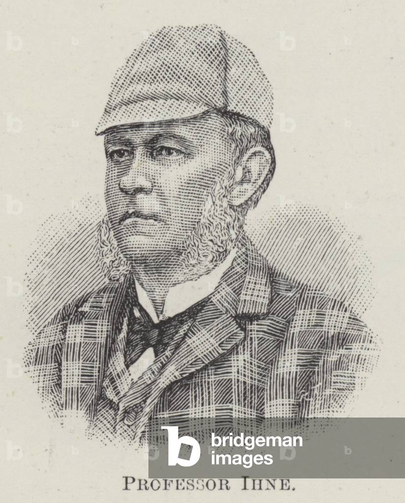 Professor Ihne (engraving)