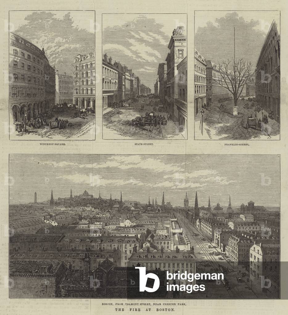 The Fire at Boston (engraving)