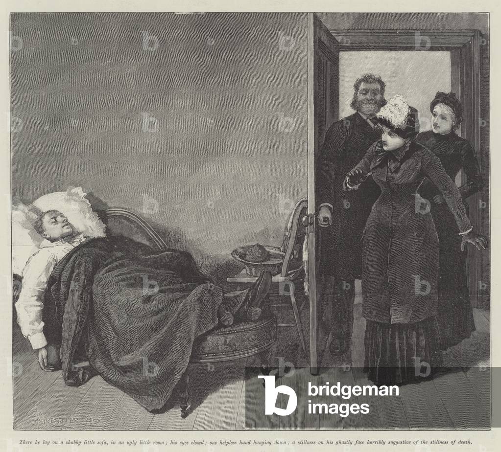 Blind Love, by Wilkie Collins (engraving)