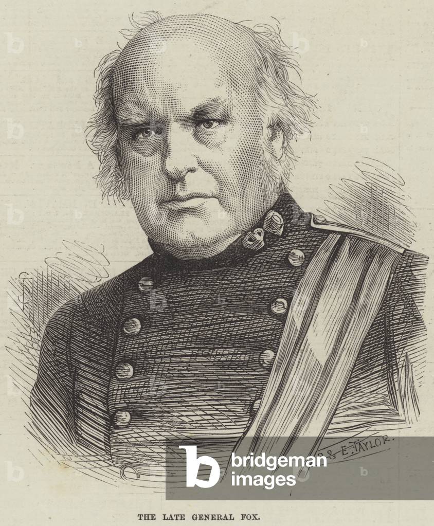 The Late General Fox (engraving)