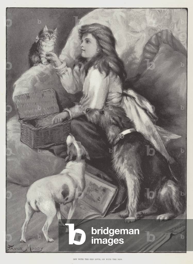 Off With The Old Love; On With The New (litho)